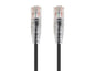 SLIMRUN CAT6 UTP CABLE-10FT BLACK