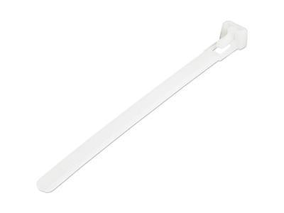 5" Reusable Cable Ties, Nylon, 100 Pack