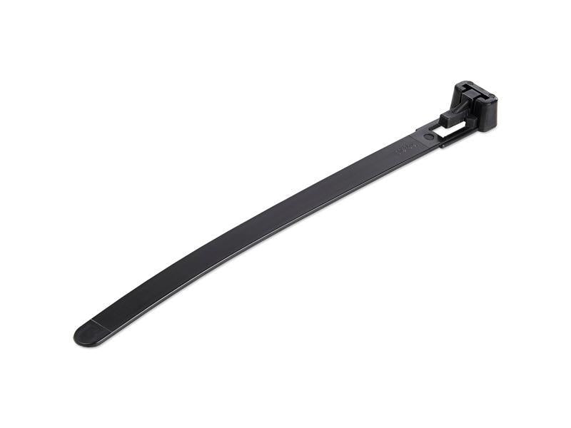 5" Reusable Cable Ties, Nylon, 100 Pack