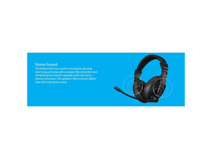 USB Stereo Headset with Microphone