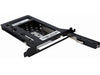 StarTech.com 2.5in SATA Removable Hard Drive Bay for PC Expansion Slot - Storage bay adapter - black - S25SLOTR - storage bay adapter