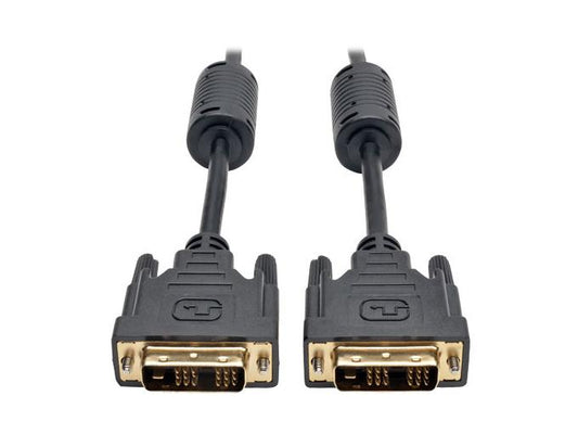 Eaton Tripp Lite Series DVI Single Link Cable, Digital TMDS Monitor Cable (DVI-D M/M), 20 ft. (6.09 m)