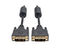 Eaton Tripp Lite Series DVI Single Link Cable, Digital TMDS Monitor Cable (DVI-D M/M), 20 ft. (6.09 m)