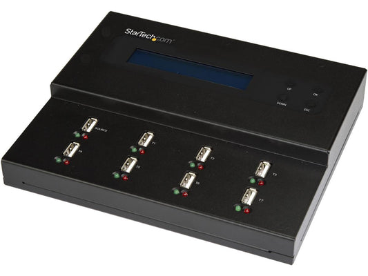StarTech.com USB Duplicator - 1:7 - USB Flash Drives - Flash Drive Duplicator (USBDUPE17) - USB drive duplicator - TAA Compliant