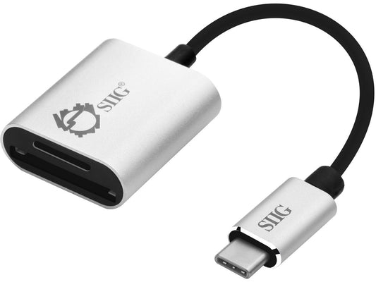 USB-C 2-IN-1 CARD READER FOR SD MICRO