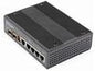 StarTech.com Industrial 6 Port Gigabit Ethernet Switch, 4 PoE RJ45 +2 SFP Slots 30W PoE+ 12-48VDC 10/100/1000 Rugged Power Over Ethernet LAN Switch -40C to 75C, DIN Mountable, Hardened - Fast Ethernet Switch (IES1G52UP12V) - switch - 6 ports