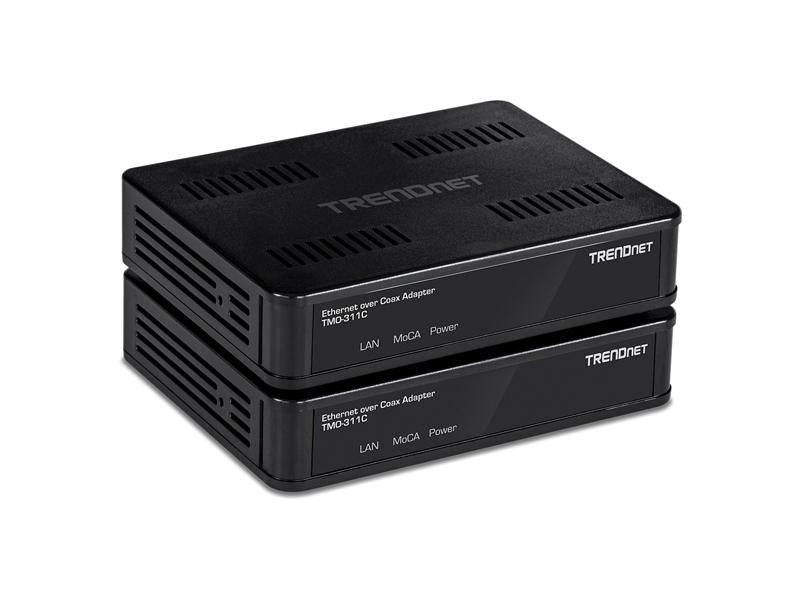 TRENDnet TMO-311C2K - media converter - 10Mb LAN, 100Mb LAN, 1GbE, MoCA 2.0 - TAA Compliant