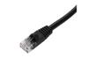 50ft Black CAT 6 PVC Ethernet Cable Snagless Bubble Boot RJ-45 M/M