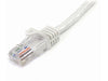 StarTech.com Cat5e Ethernet Cable - 15 ft - White- Patch Cable - Snagless Cat5e Cable - Network Cable - Ethernet Cord - Cat 5e Cable - 15ft (45PATCH15WH) - patch cable - 15 ft - white