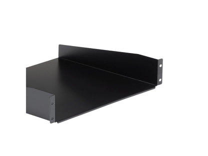StarTech.com 2U Fixed Server Rack Mount Shelf, 16in Deep Steel Universal Cantilever Tray for 19" AV/Data/Network Equipment Rack with Cage Nuts & Screws, 44lbs Weight Capacity, 60" Deep - 2U Network Rack Shelf (CABSHELF) - rack shelf