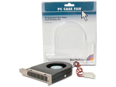 StarTech.com Expansion Slot Rear Exhaust Cooling Fan with LP4 Connector (FANCASE) - system fan kit
