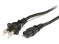 StarTech.com 6ft (2m) Laptop Power Cord, NEMA 1-15P to C7, 10A 125V, 18AWG, Notebook/Laptop Replacement Cord, Printer Power Cable, Laptop Charger Cord, NEMA 1-15P to IEC 60320 C7 - Power Brick Cord - power cable - 6 ft