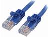 StarTech.com Cat5e Ethernet Cable100 ft - Blue - Patch Cable - Snagless Cat5e Cable - Long Network Cable - Ethernet Cord - Cat 5e Cable - 100ft - patch cable - 101 ft - blue