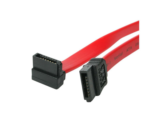 StarTech.com 36in SATA to Right Angle SATA Serial ATA Cable - SATA cable - 3 ft
