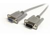 StarTech.com 10 ft Straight Through Serial Cable - M/F - Serial extension cable - DB-9 (M) to DB-9 (F) - 10 ft - gray - MXT10010 - serial extension cable - DB-9 to DB-9 - 10 ft