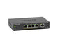 5-Port Gig Eth Hi-Power PoE+ Smart Mngd