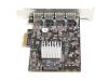 StarTech.com 4-Port USB PCIe Card - 10Gbps USB 3.1/3.2 Gen 2 Type-A PCI Express Expansion Card - 2 Controllers - 4xUSB - Windows/Mac/Linux - USB adapter - PCIe 3.0 x4 - USB 3.1 Gen 2 x 4