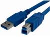 StarTech.com 6 ft / 2m SuperSpeed USB 3.0 Cable A to B - 1 - USB 3.0 A (Male) to 1 - USB 3.0 B (Male) (USB3SAB6) - USB cable - USB Type A to USB Type B - 6 ft