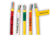 RHINO 3/4 YELLOW VINYL LABELS