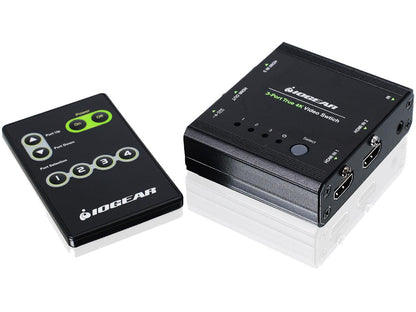 3-Port True 4K Switch with HDMI Connection TAA Compliant
