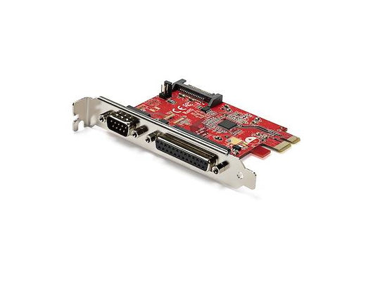 PCIe Card with Serial and Parallel Port