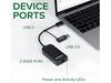 2.5G USB C &USB to Ethernet Adapter, 2-in-1 Adapter Compatible with USB C/Thunderbolt 3 or USB 3.0, USB-C to RJ45 2.5 Gigabit LAN