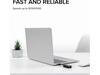 USB C to Ethernet Adapter, Driverless Fast & Reliable Gigabit Speed, Thunderbolt 3 to Ethernet Adapter Compatible with Macbook Pro, Windows, macOS, an