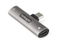 StarTech.com USB C Audio & Charge Adapter, USB-C Audio Adapter w/ 3.5mm TRRS Headphone/Headset Jack and 60W USB Type-C Power Delivery Pass-through Charger, For USB-C Phone/Tablet/Laptop - USB-C to Audio & Charging (CDP235APDM) - docking station - USB-C