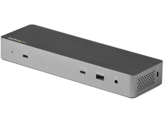 StarTech.com Thunderbolt 3 Dock, Dual Monitor 4K 60Hz TB3 Laptop Docking Station, DisplayPort, 85W PD, 3x USB, GbE - REPLACED BY TB3CDK2DH