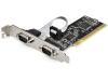 StarTech.com PCI Serial Parallel Combo Card with Dual Serial RS232 Ports (DB9) & 1x Parallel LPT Port (DB25), PCI Combo Adapter Card, PCI Expansion Card Controller, PCI to Printer Card - PCI Serial & Parallel Card (PCI2S1P2) - serial adapter
