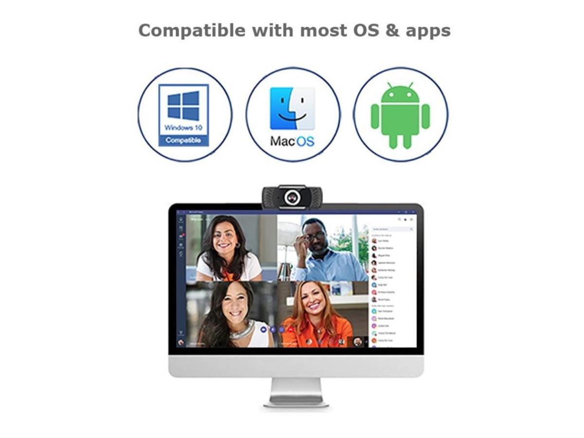 1080P HD USB Webcam Micphone