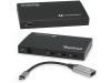 Plugable Thunderbolt 4 Hub, 4-in-1 Pure USB-C Design,Includes USB-C to 4K HDMI Adapter,Laptop Charging, 4 TBT4 Ports,Single 8K/Dual 4K Displays, 60W
