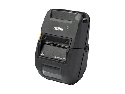 RuggedJet RJ3230B, Portable 3in Direct Thermal Receipt/Label Printer w/Bluetooth, MFi, USB Type C, LCD Display, Gap/Bar Media Sensors, Double