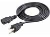 6ft Computer Power Cord NEMA5-15P to C13