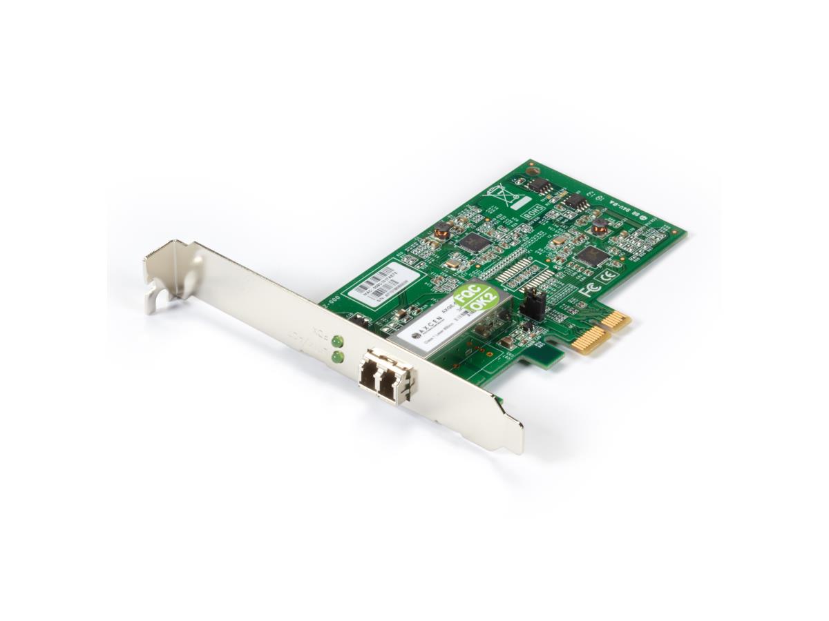 Gigabit Ethernet (1000-Mbps) Network Interface Card - Multimode, PCI-E, LC