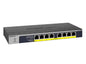 8-Port PoE/PoE+ Gig Unmanaged Switch