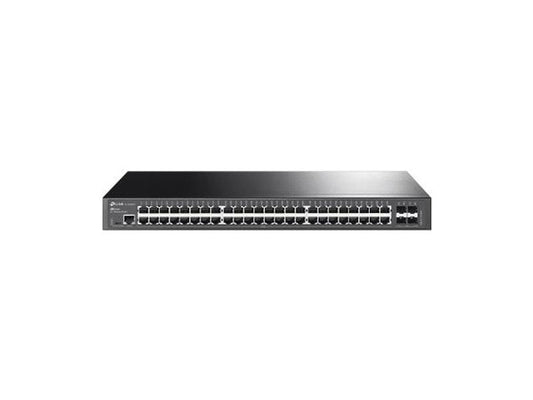 JETSTREAM 48 PORT GIGABIT L2+ MANAGED SWITCH WITH 4 10GE SFP+ SLOTS PORT: 48GIGABIT RJ45 PORTS, 4 10G SFP+ SLOTS, RJ45/MICRO-USB CONSOLE PORT