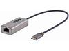 StarTech.com USB-C to Ethernet Adapter, 10/100/1000 Mbps, Gigabit Network Adapter w/ ASIX AX88179A Chip, 1ft/30cm Cable, USB Type C to RJ45 Ethernet Dongle, USB C to LAN Adapter, Windows/macOS/Linux/ChromeOS (US1GC30B2) - network adapter - USB-C