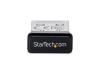 StarTech.com USB Bluetooth 5.0 Adapter, USB Bluetooth Dongle Receiver for PC/Computer/Laptop/Keyboard/Mouse/Headsets, Range 33ft/10m, EDR (USBA-BLUETOOTH-V5-C2) - network adapter - USB