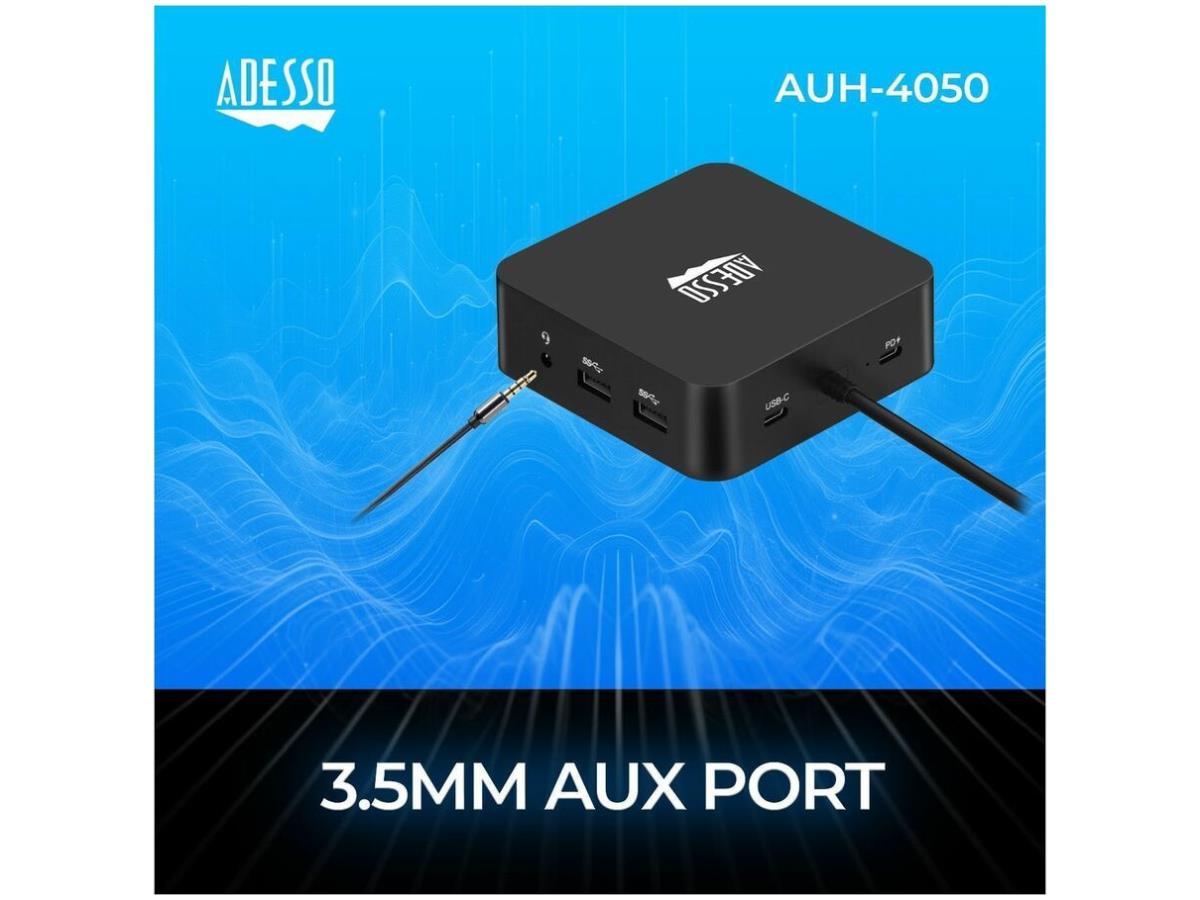 10 in 1 Multiport Docking Station (TAA Compliant)