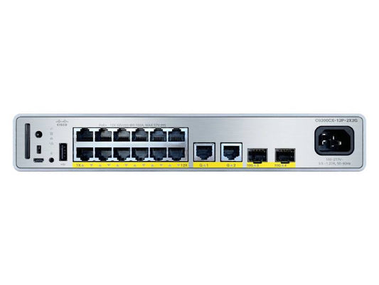 CATALYST 9000 COMPACT SWITCH 12 PORT POE+, 240W, ADV