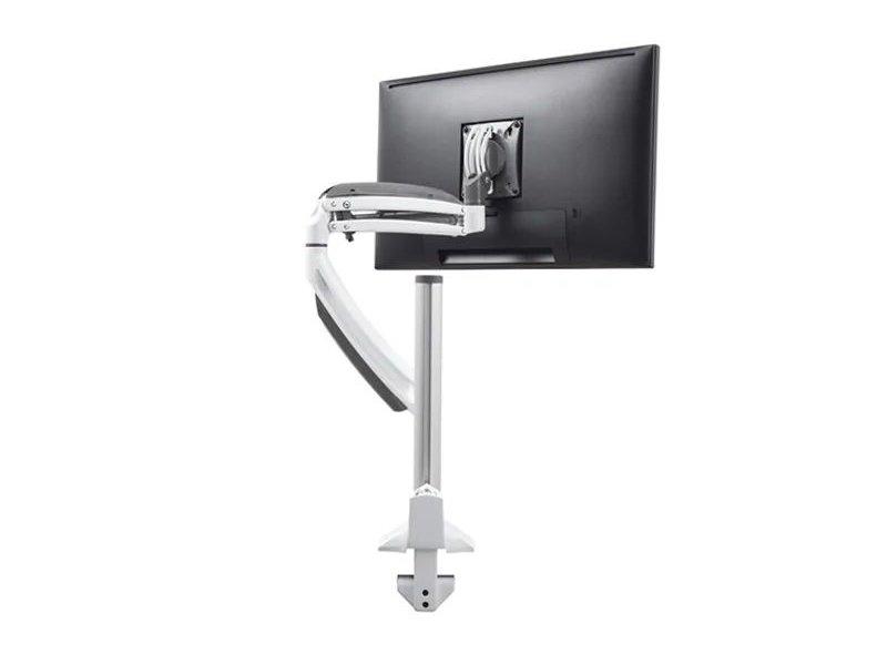 K1 CLMN MNT SINGLE DISPLAY 2L ARM WHT