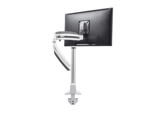 K1 CLMN MNT SINGLE DISPLAY 2L ARM WHT