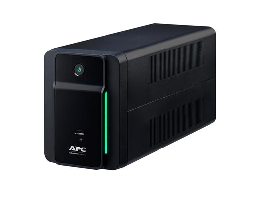 APC Back-UPS 750VA, 120V, AVR, 2 USB Charging Port, NEMA Sockets