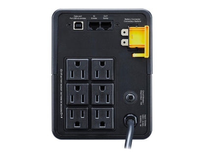 APC Back-UPS 950 VA, 120V, AVR, 2 USB Charging Port, NEMA Sockets