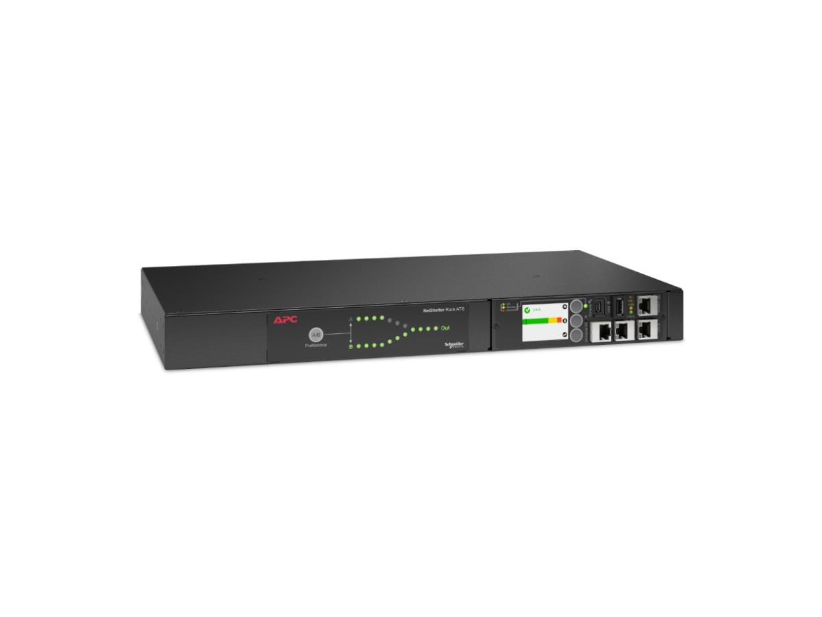 Rack ATS, 230V, 10A, C14 in, (12) C13 out