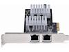 StarTech.com 2-Port 10Gbps PCIe Network Adapter Card, Network Card for PCs/Servers, Full-Height/Low-Profile PCIe Ethernet Card w/Jumbo Frames, NIC/LAN Interface Card - Marvell AQC113CS Chipset, PXE Boot (ST10GSPEXNDP2) - network adapter - PCIe 3.0 x4