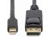 6FT MINI DISPLAYPORT TO DISPLAYPORT 1.2 CABLE - 10 PACK - 4KX2K UHD MINI DISPLAYPORT TO DISPLAYPORT ADAPTER - MINI DP TO DP CABLE FOR MONITOR
