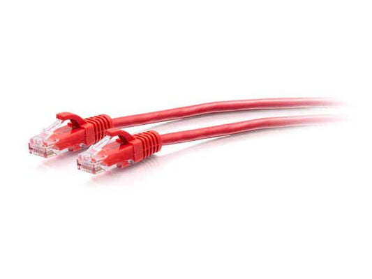 C2G 5FT CAT6A RED SLIM PATCH CABLE