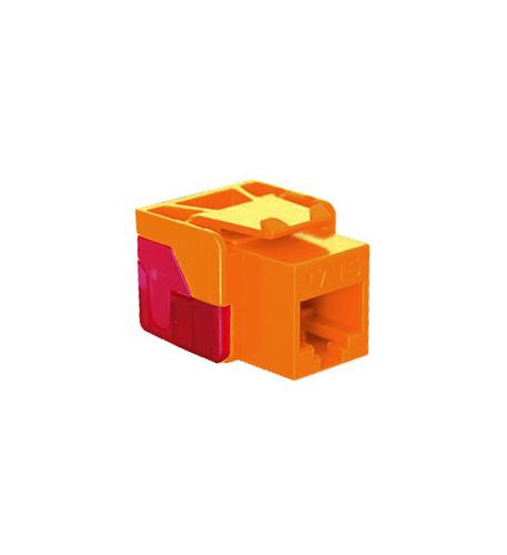 MODULE, CAT 6, EZ, ORANGE